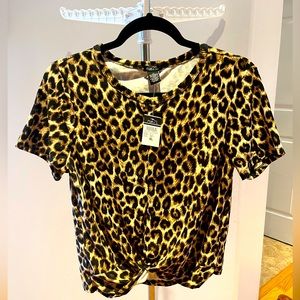 Rue21 Cheetah Print Blouse - Very soft material!